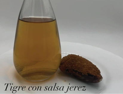 Tigre con salsa de jerez