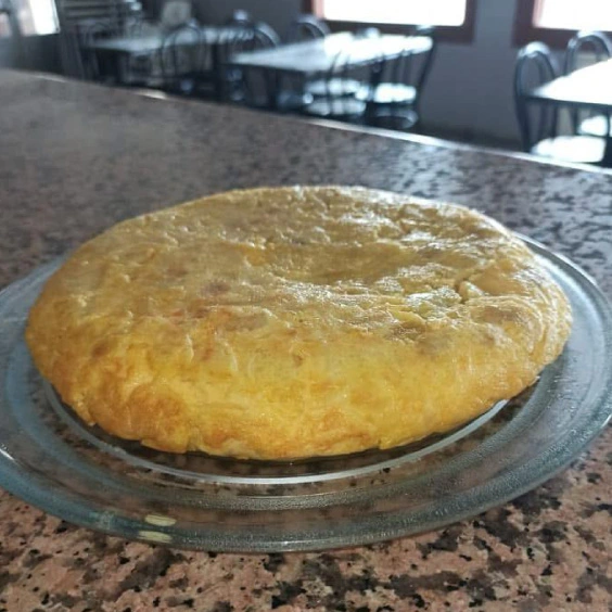 Pincho de tortilla Bar Teleclub El Fari Los Balbases